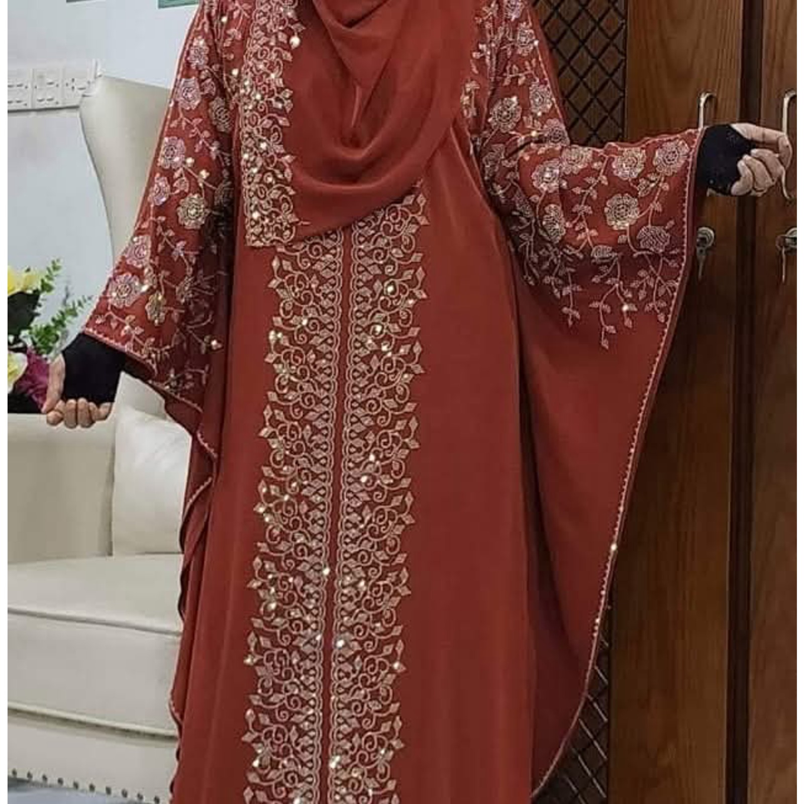 Koti Borka with Adjust Hijab