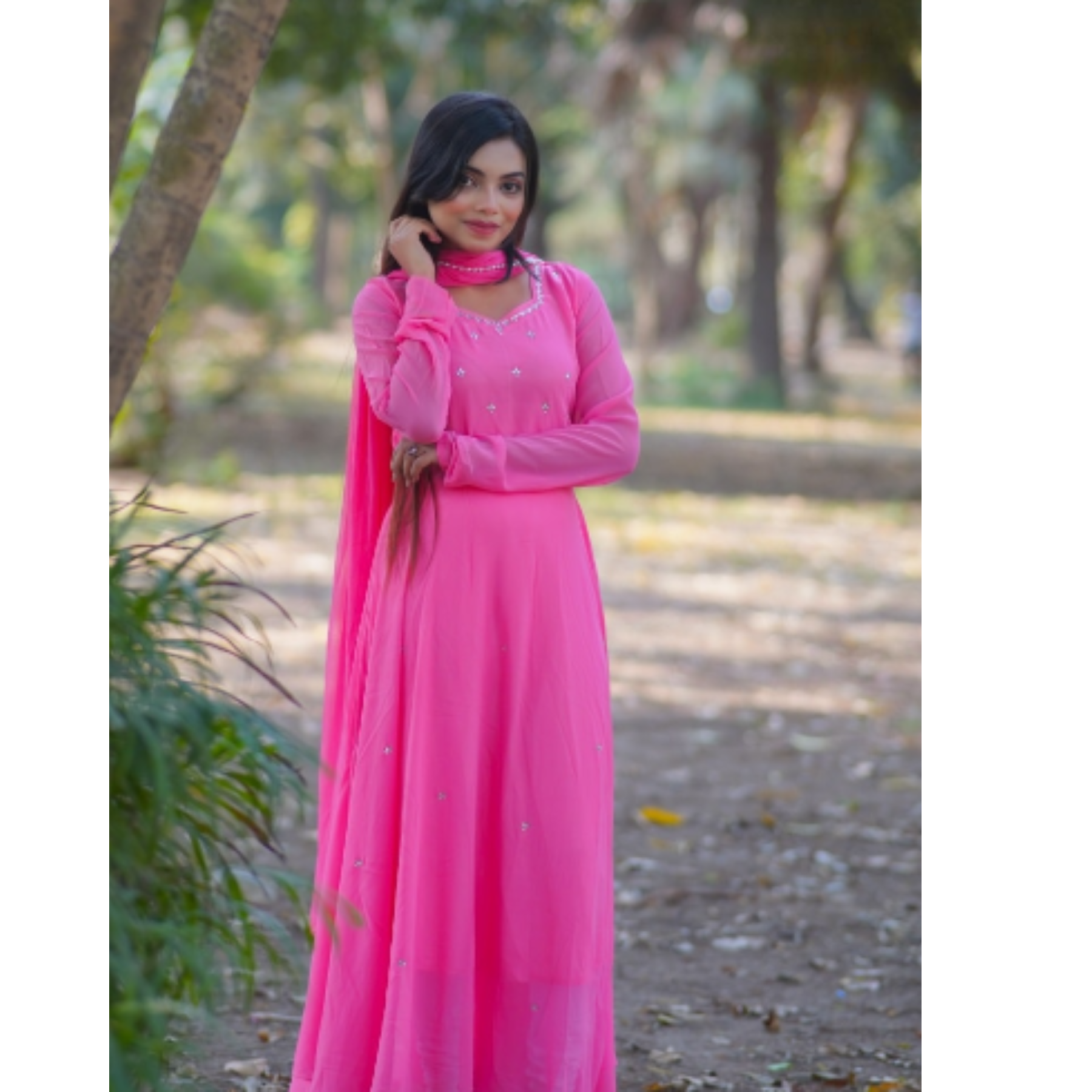 Mirror Majesty Elite Gown – Pink Code : 10482